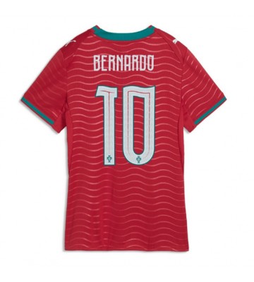 Portugal Bernardo Silva #10 Hemmatröja Dam VM 2026 Kortärmad